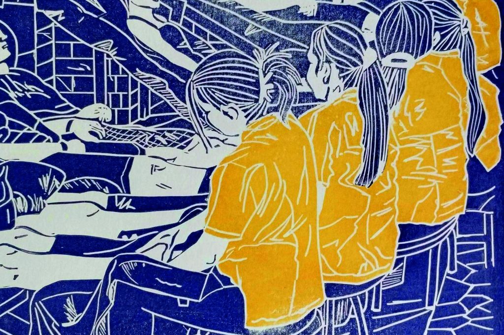 Attraper les lignes - visuels vertical